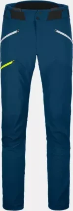 Ortovox Westalpen Softshell Hose lang petrol blue (Herren)