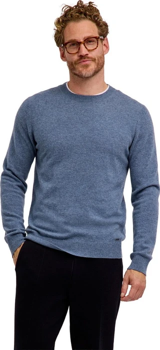 Falke Luxury Rundhals Pullover light denim (Herren)