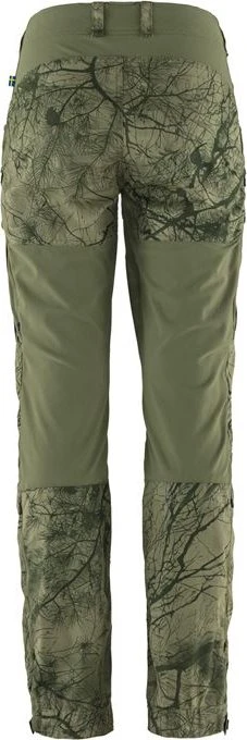 Fjällräven Keb Trousers Regular Hose lang green camo/laurel green (Damen)