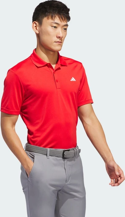 adidas Adi Performance Poloshirt kurzarm collegiate red (Herren)