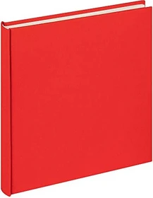 Walther Design Buch Fotoalbum Cloth 26x25 rot