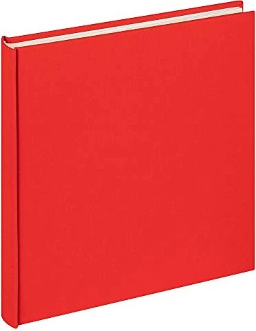 Walther Design Buch Fotoalbum Cloth 26x25 rot