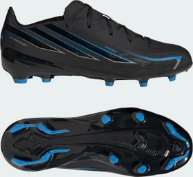 adidas F50 Hyperfast League FG core black/lucid ray blue (Junior)