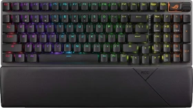 ASUS ROG Strix Scope II 96 Wireless, PBT, hot-swap, ROG NX SNOW, USB/Bluetooth, US (90MP037A-BKUA01)
