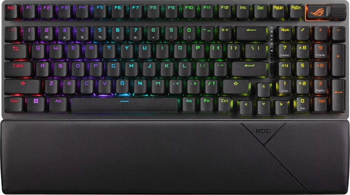 ASUS ROG Strix Scope II 96 Wireless, PBT, hot-swap, ROG NX SNOW, USB/Bluetooth, UK