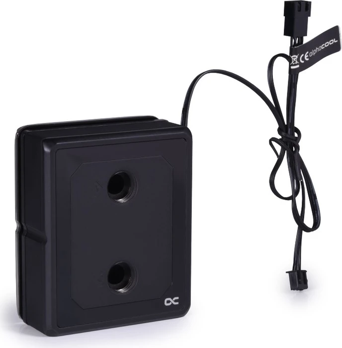 Alphacool Eisblock XPX Pro Aurora Full Brass, Digital RGB, Acryl Black