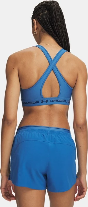 Under Armour Armour Mid Crossback Sport-BH aegean blue/blackout navy (Damen)