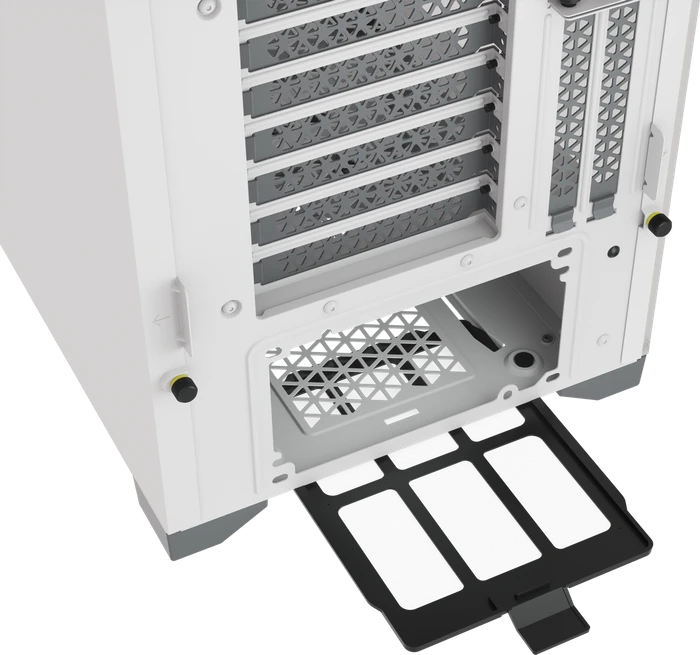 Corsair 5000D Airflow, weiß, Glasfenster