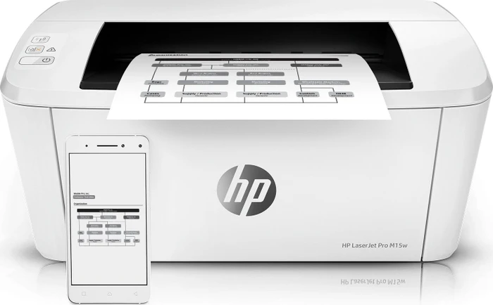 HP LaserJet Pro M15w, Laser, einfarbig