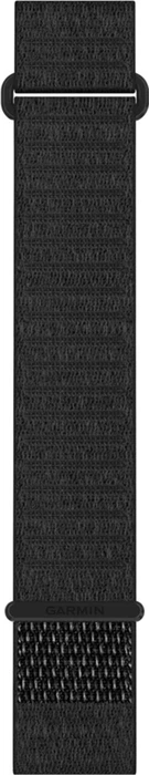 Garmin ComfortFit Quickfit Ersatzarmband Nylon 22mm lang schwarz