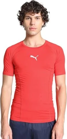 Puma LIGA Baselayer Funktionsshirt kurzarm puma red (Herren)