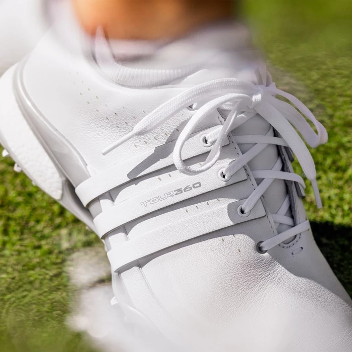 adidas Women's Tour360 24 BOOST cloud white/silver metallic (Damen)