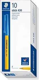 Staedtler Stick 430 F Kugelschreiber blau, 10er-Pack