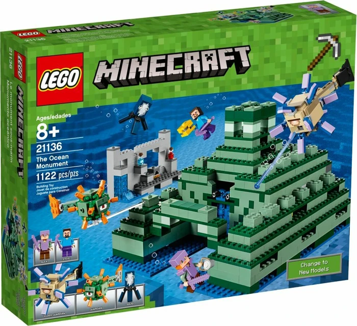 LEGO Minecraft - Das Ozeanmonument
