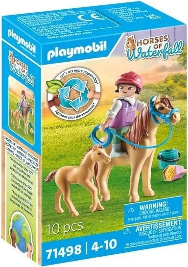 playmobil Horses of Waterfall Kind mit Pony und Fohlen