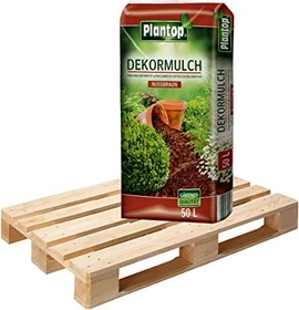 Plantop Rindenmulch Dekor 10-40mm nussbraun, 50l