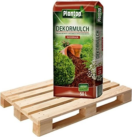 Plantop Rindenmulch Dekor 10-40mm nussbraun, 50l