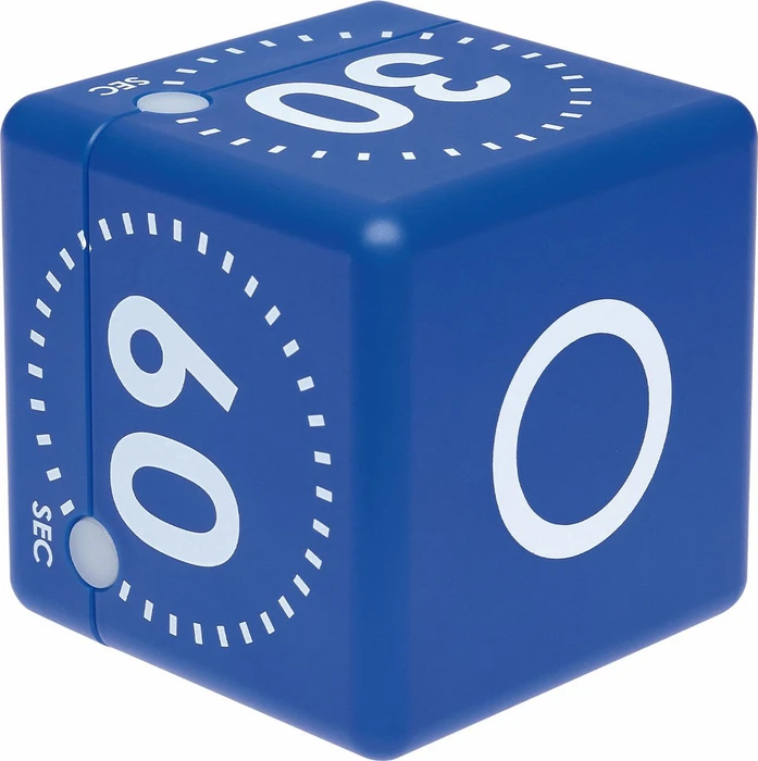 TFA Dostmann Kitchen Timer Cube blau
