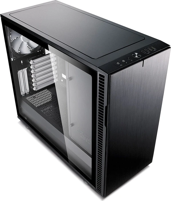 Fractal Design Define R6 Black TG, Glasfenster, schallgedämmt