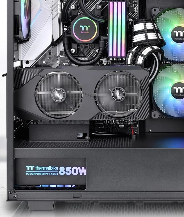 Thermaltake Divider 300 TG, schwarz, Glasfenster