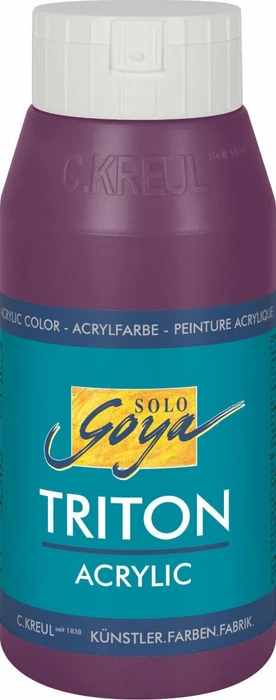 Kreul Solo Goya Triton Acrylic Acrylfarbe, aubergine, 750ml