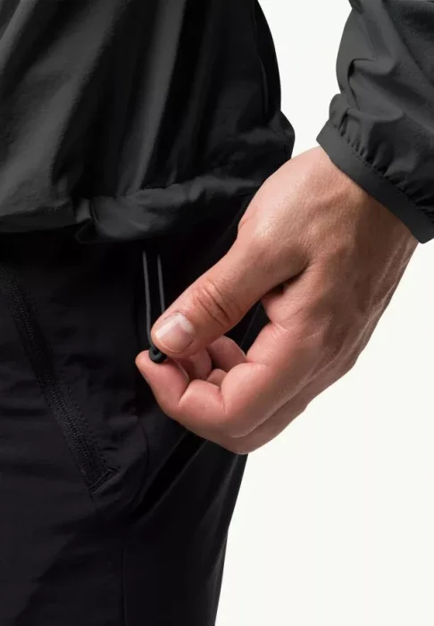 Jack Wolfskin Prelight Overhead Funktionsjacke schwarz (Herren)