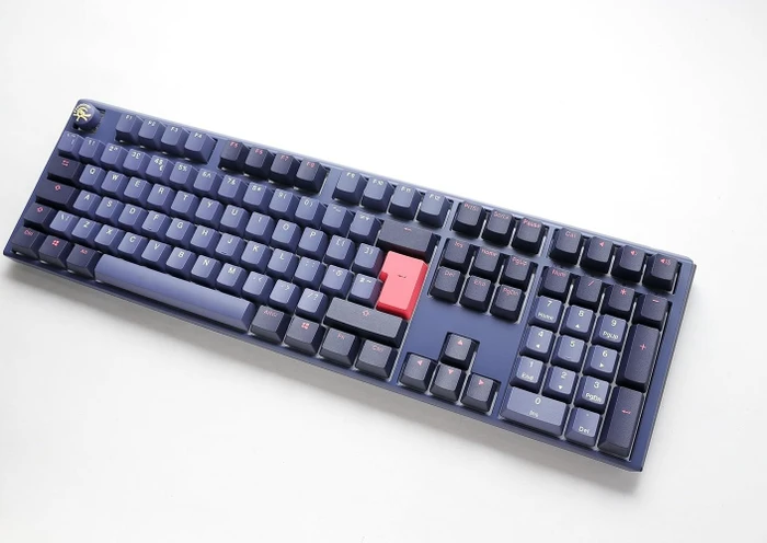 Ducky One 3, Cosmic Blue, PBT, LEDs RGB, MX SILENT RGB RED, USB, UK
