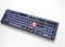 Ducky One 3, Cosmic Blue, PBT, LEDs RGB, MX SILENT RGB RED, USB, UK Vorschaubild