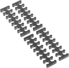 Alphacool Eiskamm X14 Kabelkamm 3mm, schwarz, 4er-Pack