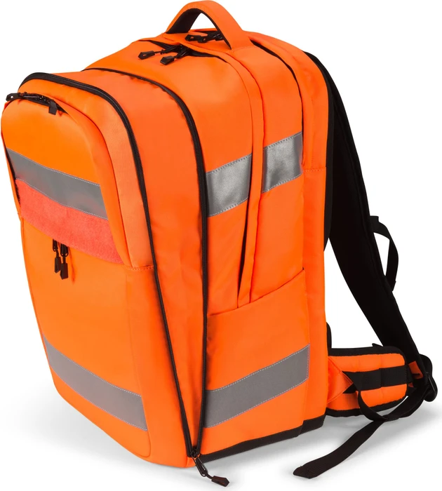 Dicota Hi-Vis 32-38 Liter, Notebook Rucksack, orange