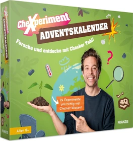 Franzis CheXperiment Forsche und entdecke mit Checker Tobi Adventskalender
