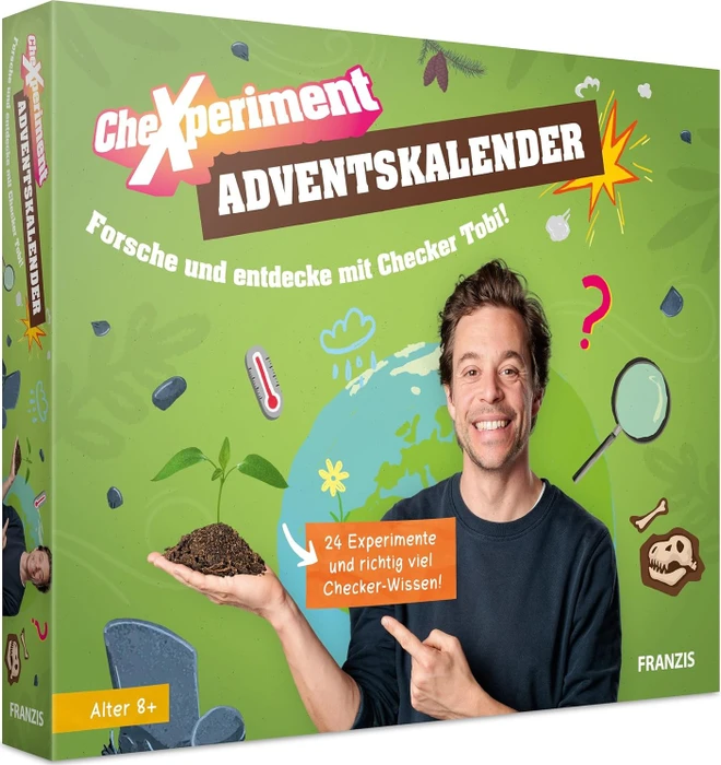 Franzis CheXperiment Forsche und entdecke mit Checker Tobi Adventskalender