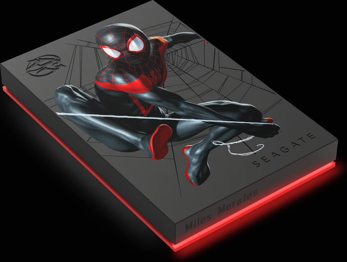 Seagate FireCuda Gaming HDD - Miles Morales Special Edition, 2TB, +Rescue, USB 3.0 Micro-B