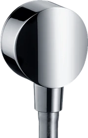 Hansgrohe FixFit S Wandanschluss mit Rückflussverhinderer chrom