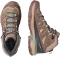 Salomon X Ultra 360 Leather Mid GTX desert tan/iron/green milieu (Damen) Vorschaubild