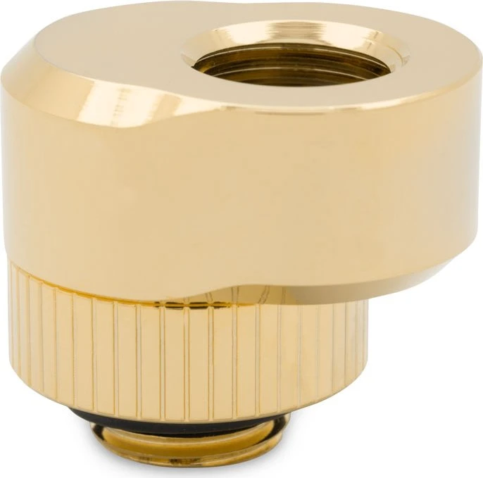 EK Water Blocks Quantum Line EK-Quantum Torque Rotary Offset 7, G1/4", 7mm Versatz, gold
