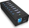 RaidSonic Icy Box IB-AC618 USB-Hub, 7x USB-A 3.0, USB-B 3.0 [Buchse] Vorschaubild