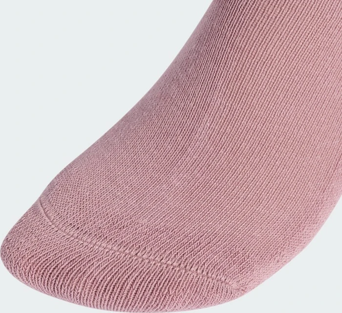 adidas Linear Crew Cushioned Socken magic mauve/white/clear pink, 3 Paare