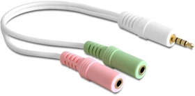 DeLOCK Y-Kabel 3.5mm Klinke (65447)