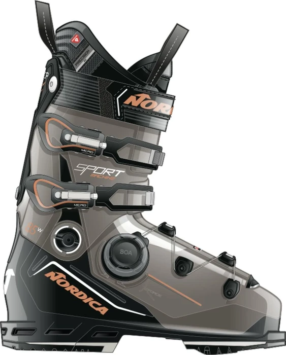 Nordica Sportmachine 3 Boa 85 W GW bronze/black/pink (Damen) (Modell 2025/2026)