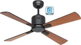 CasaFan Eco Neo III 103 BG-SW/TK WiFi Deckenventilator schwarz/teak