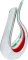 Riedel Amadeo Italien Edition Dekanter 1.5l grün/weiß/rot Vorschaubild
