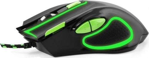 Esperanza MX401 Hawk 7D schwarz/grün, USB