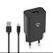 Nedis 10.5W USB-Universal-Ladegerät inkl. Micro-USB-Kabel schwarz Vorschaubild