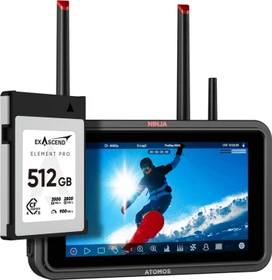 Atomos Ninja TX - 5" Monitor-Recorder Element Pro Bundle
