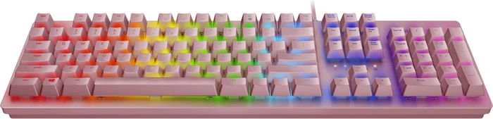 Razer Huntsman Quartz Pink, Razer Clicky Optical PURPLE, USB, US