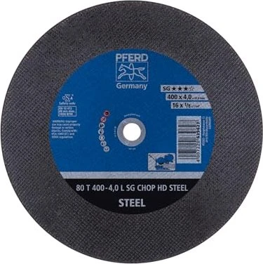 Pferd 80 T 400-4.0 L SG CHOP HD STEEL/32.0 Trennscheibe, 400x4x32mm, 10 Stück