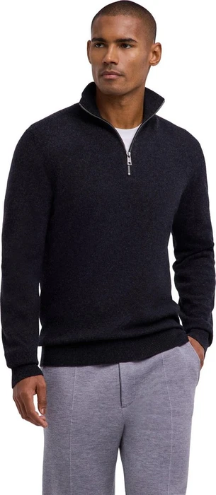 Falke Luxury Troyer Pullover anthra.mel (Herren)
