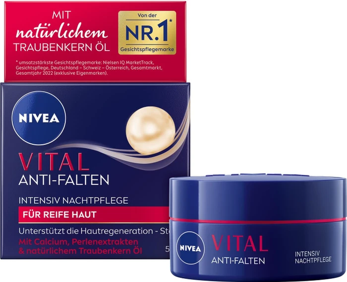 Nivea Vital Anti-Falten Intensiv Nachtcreme, 50ml