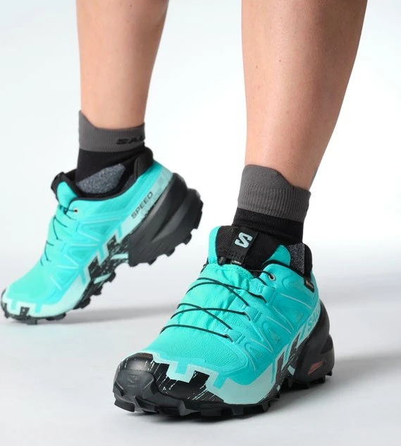 Salomon Speedcross 6 Gore-Tex blue curacao/black/iced aqua (Damen)